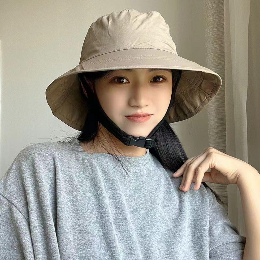 Summer Breathable Bucket Hat Waterproof Anti-UV Surf Hat Quick-drying Fishing Cap Surfing Riding