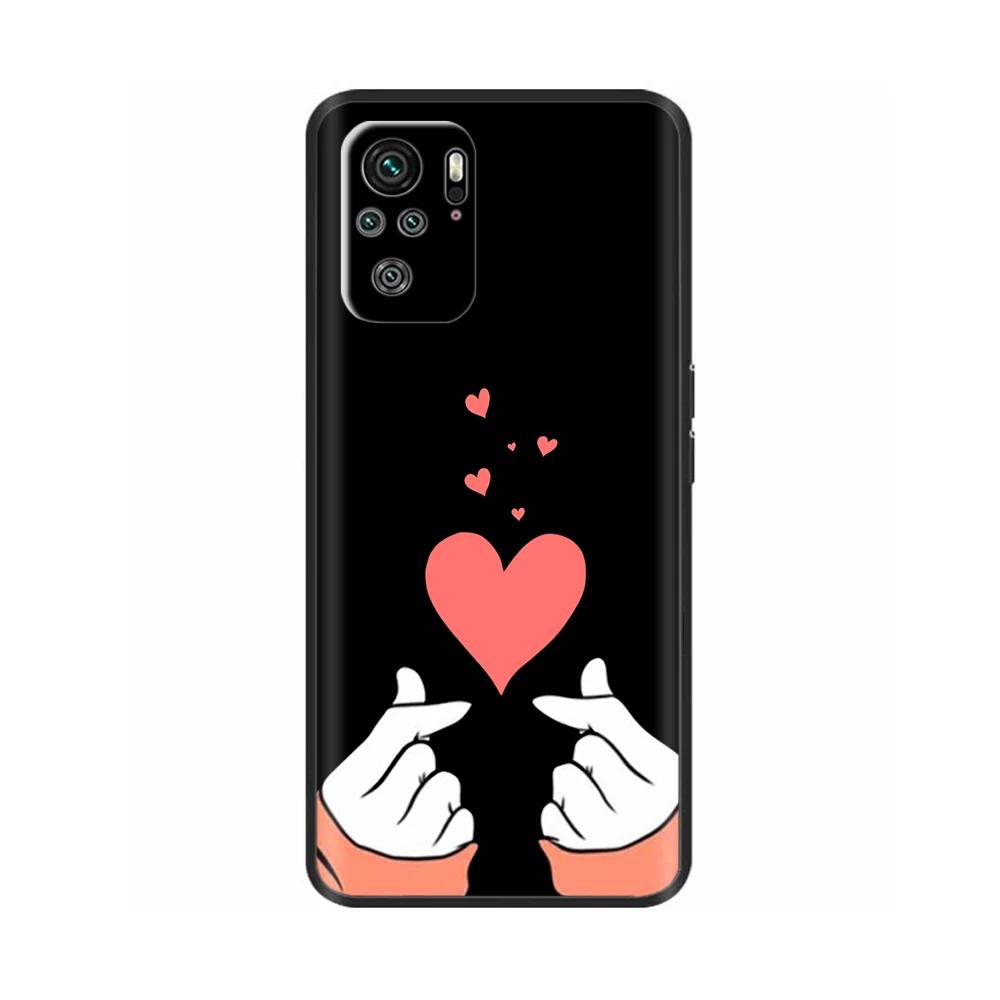 Cute Case For Xiaomi Redmi Note 10 Note10 Pro Max Case Soft Phone Back Cover For Redmi Note 10s 10Pro Fundas TPU Bumper Coque