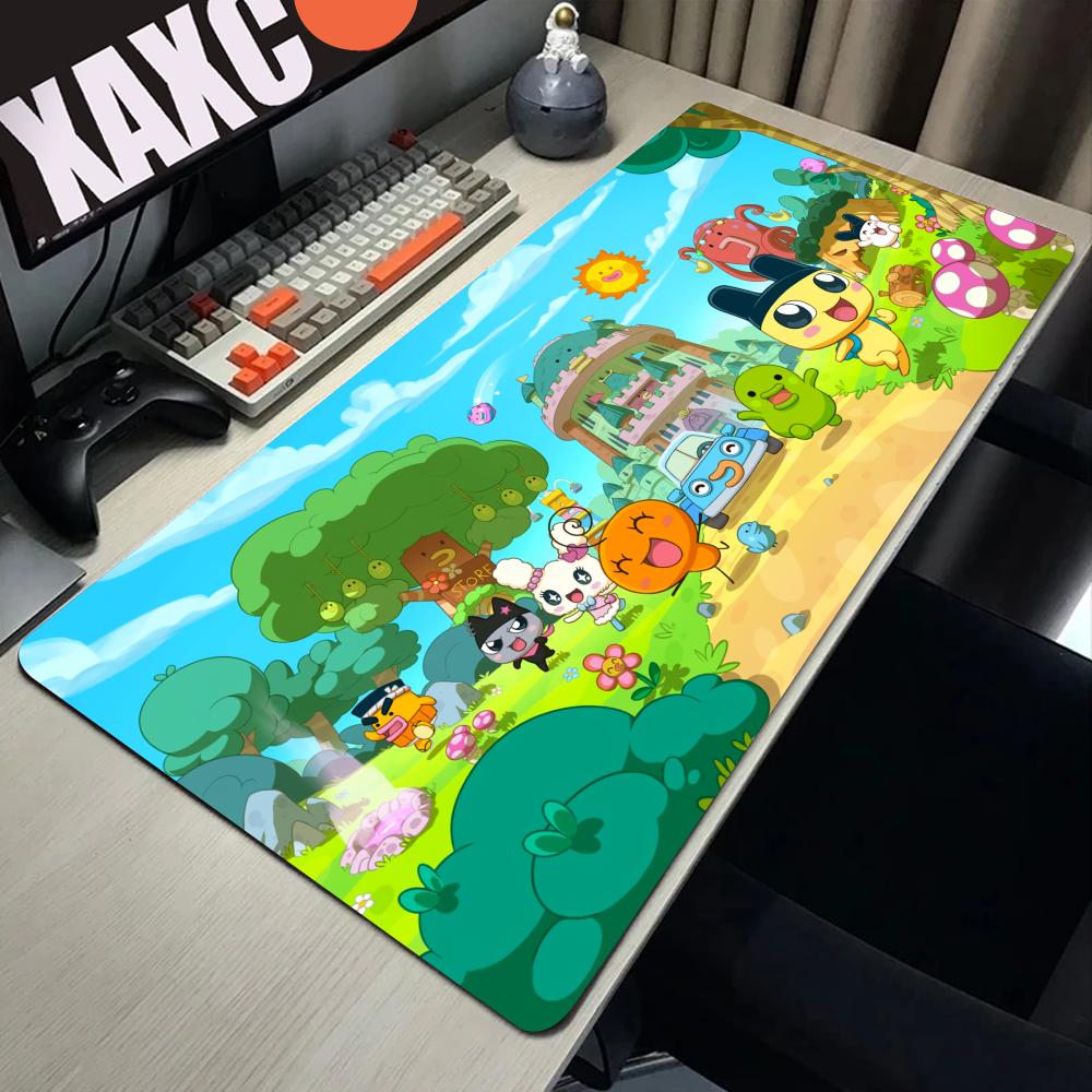 40X90CM T-Tamagotchi I Mouse Pad Non-slip Desk Mat PC Laptop Accessories Rubber Office Keyboard Large Gamers Decoracion