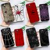 Spider Web Phone Case For iPhone 17 16 15 13 12 11 14 Pro Max Plus 12 13 Mini 16e 17 Air Cover Coque