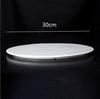 White Ceramic Steak Plate Sushi Cake Dessert Flat Plate Characteristic Hotel Restaurant Dinner Plate Round Western Food Plate