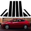 Car Window Decorative Cover Center Film Pillar B C Pillar Sticker for Hyundai Accent Verna Solaris I25 Accent 4-door Sedan 2011 2012-2018