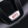 Car Steering Wheel Accessories Metal Stickers For VW GTI Polo Golf MK7 Passat B8 Scirocco Tiguan Jetta T-ROC Touareg Touran GTS zl2
