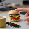 Durable Fidget Gifts for Kids Hamburger Squeeze Toy, Food Shape Slow Rising Realistic Novelty Desk Toys Soft Burger Stress Relief Sensory Toy Anxiety