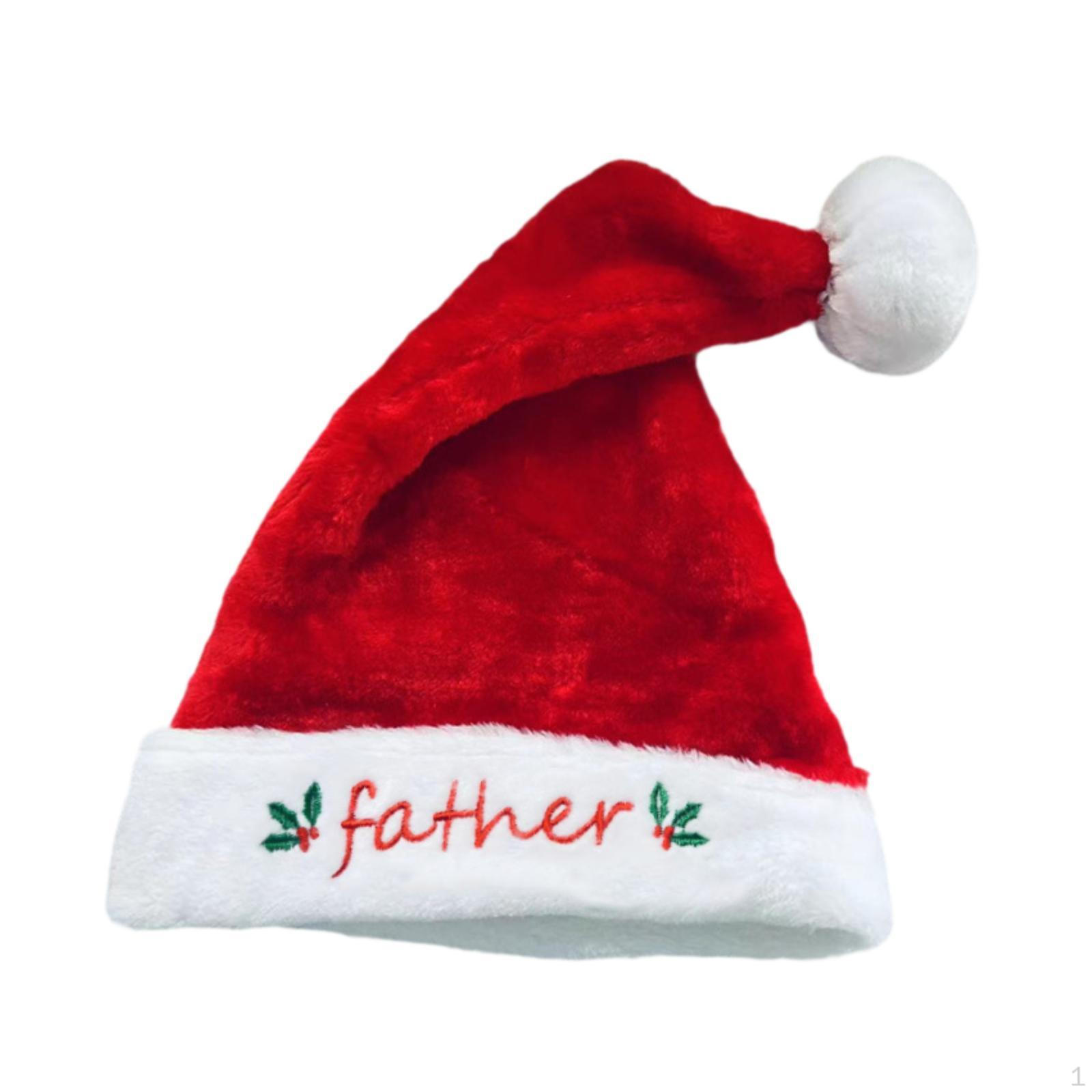 

Рождественская шапка креативный реквизит мягкая зимняя рождественская вечеринка аксессуар шапка Father