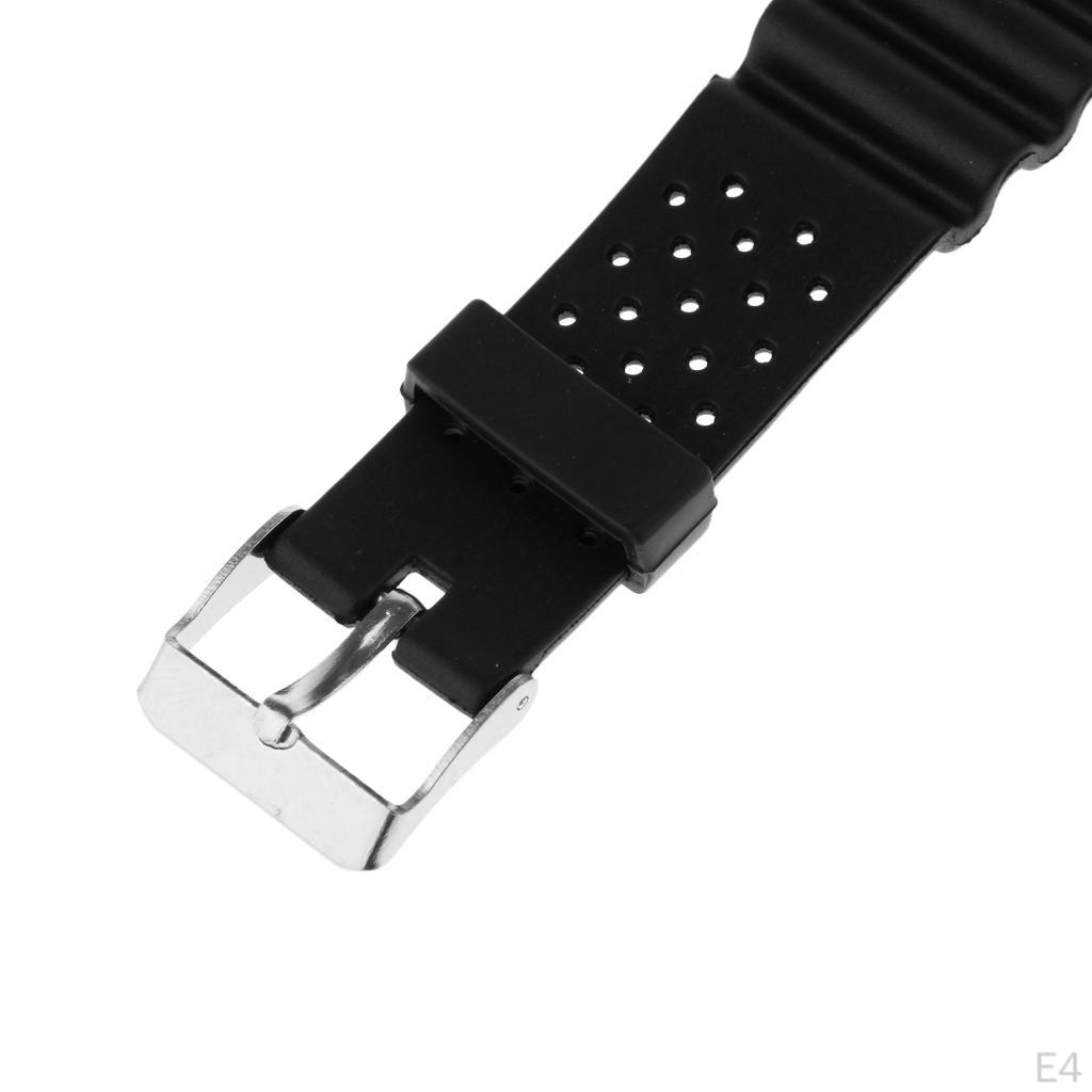 Регулируемый сменный ремешок для водонепроницаемых часов -22 мм 22mm — фото 5
