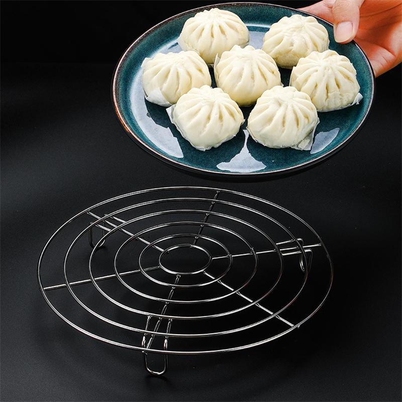 304 îngroșare oțel inoxidabil cu aburi oală multifuncțională găluște pentru ouă, suport pentru grătar, încălzire pentru bucătărie, accesorii de gătit