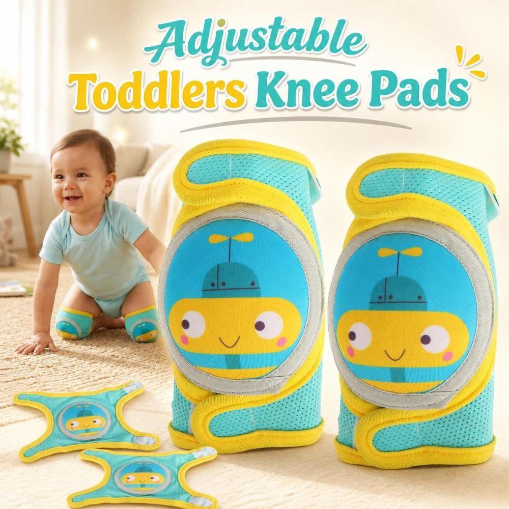 Cartoon Toddler Crawling Protector Adjustable Kids Elbow Knee Guards  Toddlers Crawling