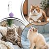 Automatic Cat Toy Interactive Pet Teaser Wand Touch Activated Kitten Toy For Small Medium Kitten Indoor Outdoor Yards Porches