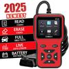 OBD2 Scanner V518 - Sofortiger Fehlercode-Leser und Spannungsprüfung | OBDII/CAN Vollsystemdiagnose | 10 Sekunden Fehleranalyse