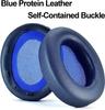 1 Pair Replacement Ear Pads for Sony WH-XB910N XB910N Headphones, Protein Leather, Memory Foam Pads with Mesh