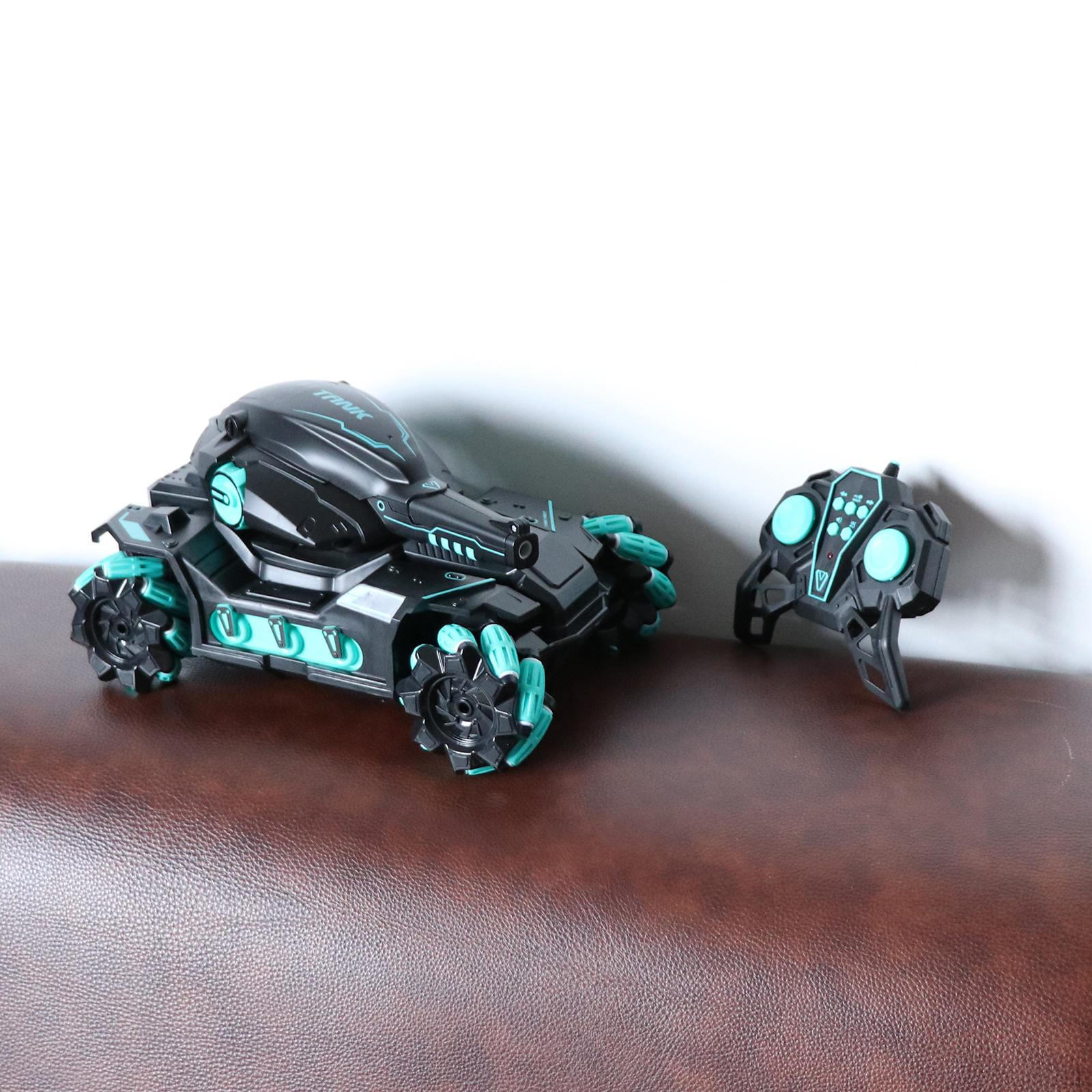 

Іграшковий RC Танк Жестова Індукція Звук Blue Dual Control