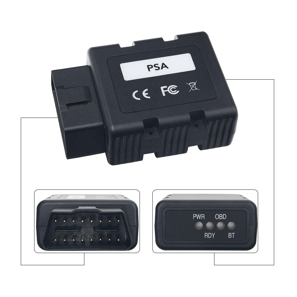 Neuester OBD2-Scanner PSA-COM BT für Peugeot/Citroen Ersatz für Lexia 3 Für Renault-COM Steuergerät Schlüsselprogrammierer Ersetzt Can Clip