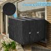 AC Covers for Outside Insulated Air Conditioner Wrap Dust-proof Waterproof AC Cover for Home Outdoor Patio Basement Garage RV
