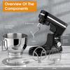 Professional Stand Electric Mixer 1000W High Speed Food Processor Multifunctional Kitchen Desktop Egg Whisk Blender