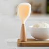 1Pcs Silicone Rice Spoon Heat-resistant Food Grade Silicone Rice Shovel Non-stick Rice Cooker Kitchen Tool Household Rice Spoon