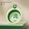 Newborn Portable Foldable Baby Washbasin - Thickened Plastic Infant Basin