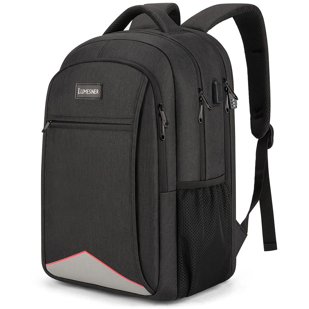 BOPAI Ultraleggero Notebook Computer Zaino Viaggio per Laptop da 15.6-17 Pollici, Zaino Lavoro