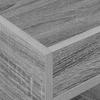 Side Table Grey Sonoma 40 x 40 x 56 cm Engineered Wood