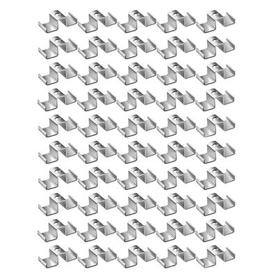 Multipurpose Galvanized Metal Grille Fixture Durability Rustproofed Fastener For Construction And DIY Projects