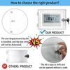 Universal Home Locking Thermostat Cover Anti-Tamper Thermostat Lock Box w/2 Keys