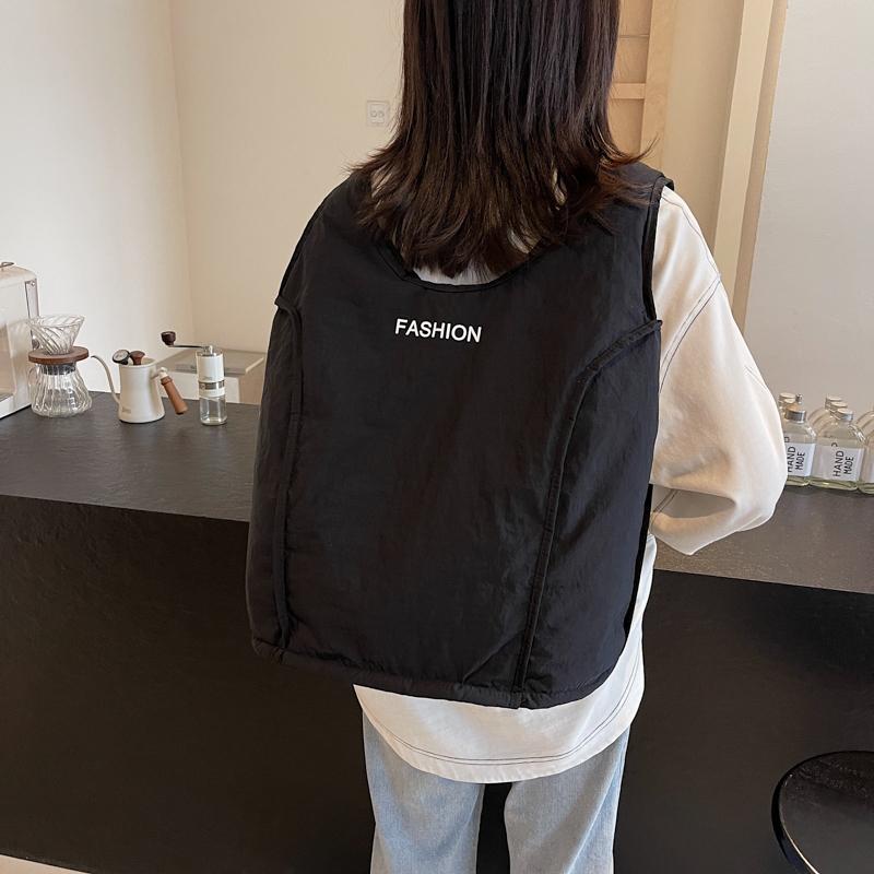 Nylon Backpack New Women'S Backpack Business Casual Large Capacity Computer Bag Simple Travel Backpack