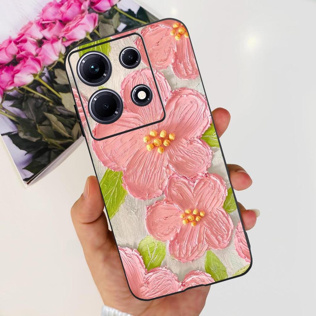 For Infinix Note 30 Pro Case Stylish Painted Cover Soft Silicone Phone Cases For Infinix Note30 Note 30 Pro X6833B X6716B Bumper