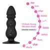 10 Speeds Wireless Remote Anal Dildo Male Prostate Massager Strong Sucker Unisex G-spot Stimulator Anus Penis Vibrator Sex Toys