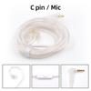 Upgrade Cable KZ Earphones Cables Silver Plated Wired Earphones KZ  Headset Accessories