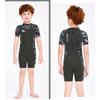 2.5mm Neoprene Kids Shorty Wetsuit Snorkeling Surfing Diving Boys Thermal Rash Guard Summer Winter