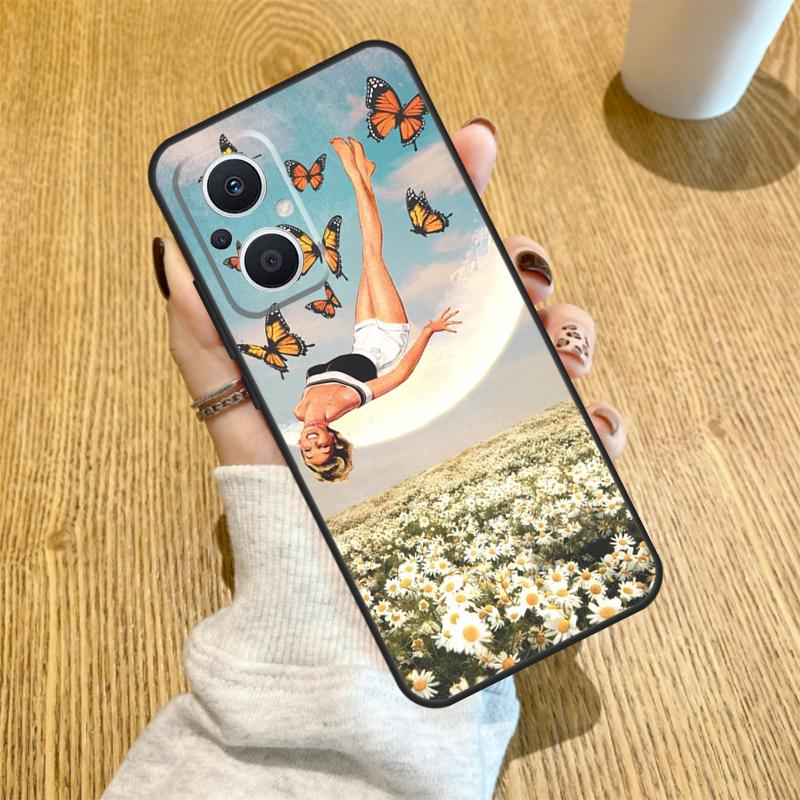 Art Aesthetic Trippy Psychedelic Funda For OPPO Reno 14 F 10 11 12 13 Pro 13F 12F 11F 7 8 Lite OPPO Find X6 X5 X8 X9 Pro Case