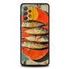 Phone Case For Samsung A15 A13 A35 A55 A51 A71 A41 A31 A21S A03S A05 A17 A23 A25 A33 A53 A73 5G A07 4G Cover Sardines Canned