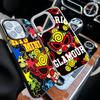 Japan Fashion Hysteric Mini Phone Case For IPhone 17 16 15 14 13 12 11 Pro Max Plus Color Shockproof Back Silver Cover