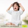 Cotton Bear Kids Viscose Blend Seven-Sleeve Pajama Set