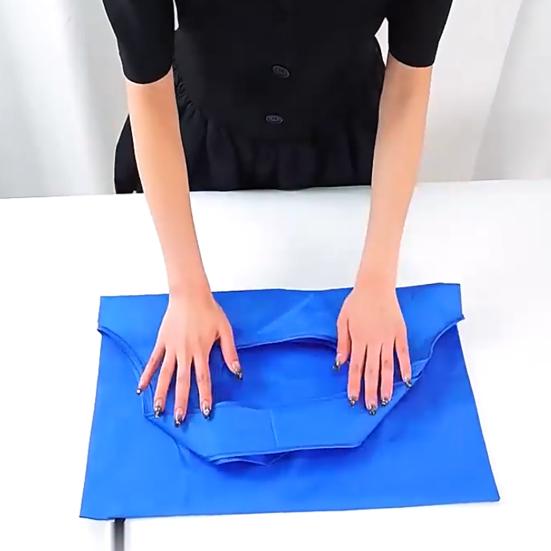 Foldable Handbag Portable Reusable Shopping Bag Bright Colors Durable Travel Tote Bag for Supermarket