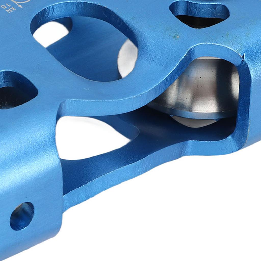 Podwójne koło pasowe do wspinaczki Zipline Koło pasowe do transportu lotniczego w kształcie serca do malowniczej kolejki linowej