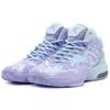 New Anta KT3 KT Team Shock Absorbers Slip Resistant Abrasion Resistant High top Basketball Shoes Purple Blue 11741105-7