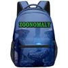 Cartoon Popular Funny Zoonomaly student Bookbag Notebook Backpacks 3D Printed Oxford Waterproof Boys/Girls Travel Backpacks