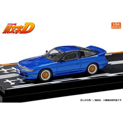 Inter Allied Modeler's 1/64 Initial D Set Vol. 20: Mako Sayuki Sileighty & Ikeya Koichiro Sylvia (S13) Completed Model (MD64220)