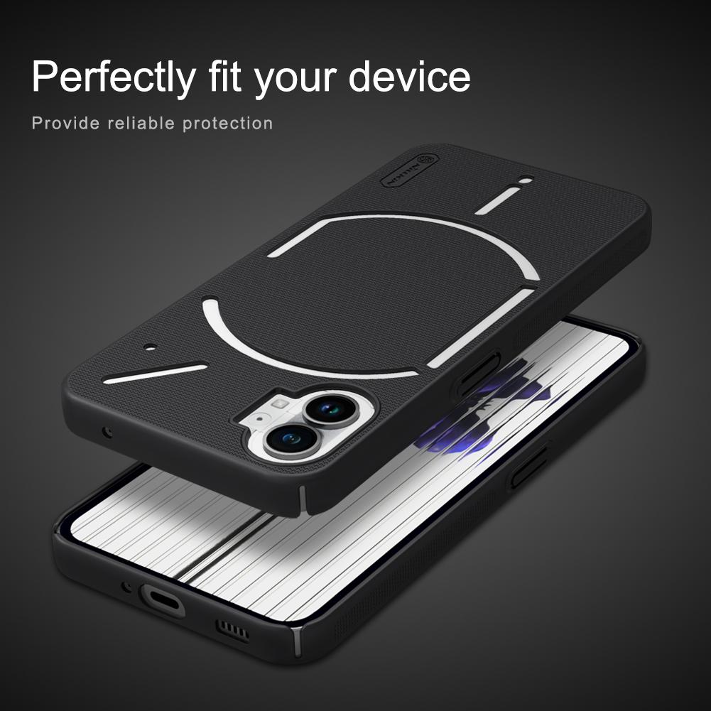 Pentru Nimic Phone 1 / 2 Husă Nillkin Frosted Shield Pro Husă din spate dur pentru PC