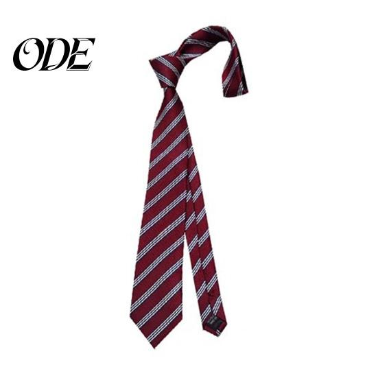 Belt Unisex Tie, Striped Print Necktie, Retro Style Adjustable Length Versatile Casual Accessory Dress Fashionable for Wear Everyday