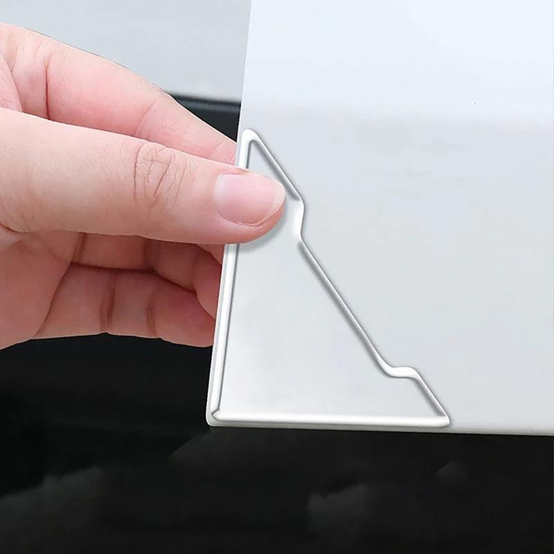 

4Pcs Transparent Car Door Corner Anti-Collision Stickers Anti Scratch Door Protective Covers Door Corner Protector Car Accessory