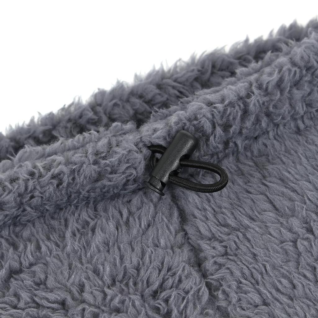 moz U Neck Warmer Gray 768-0023