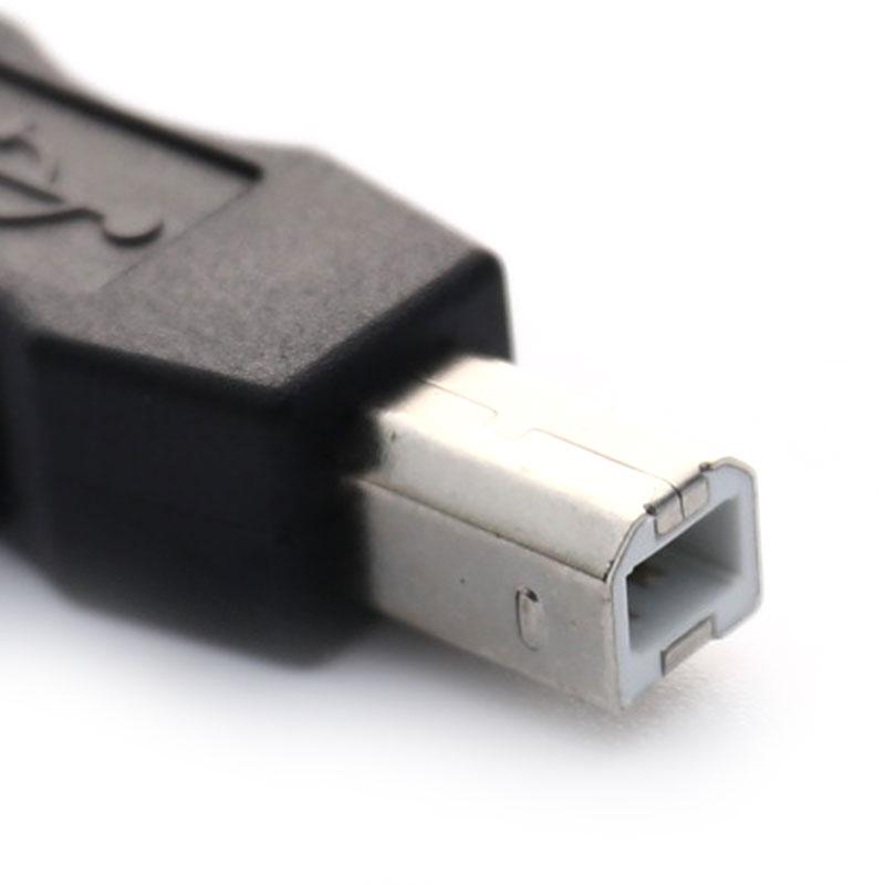Usb 2.0 typ A samice na typ B samec tiskárny Adaptér skeneru Konektor převodníku