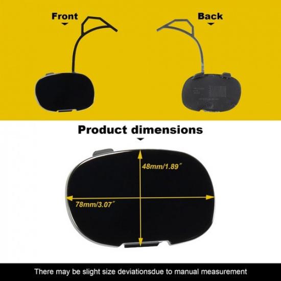 Painted Car Front Bumper Tow Hook Cap for Volvo S80 2007 - 2012 Towing Eye Cover