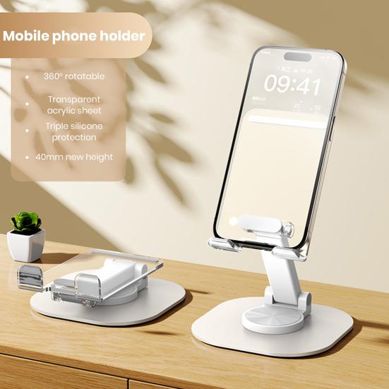 

Держатель для мобильного телефона, устойчивый, портативный, вращающийся на 360 градусов, легкий, настольный телефон, подставка для мобильного телефона