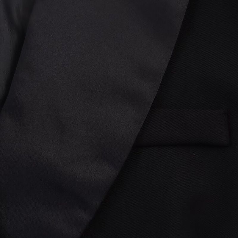 Kaslead New Women Clothes Western Style Versatile Patchwork Double Breasted Blazers 3365004