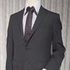 [CUFFSMANIA] Black Anchor Necktie (Narrow Tie)