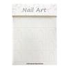 French Hollow Nail Stickers: Transparent, Non-Curl Adhesive for Manicures