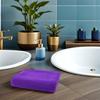 Microfiber Bath Towel Large Quick Dry Lightweight Super Absorbent Texture for Spa Beach Swimming Camping Women Dark Purple